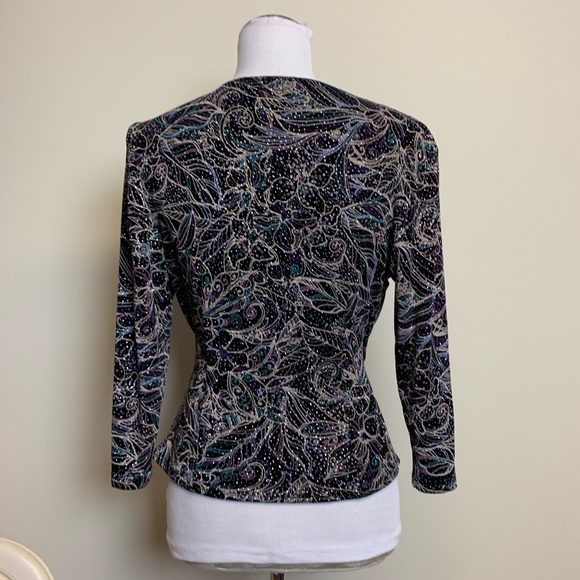 MSK V-Neck Top. Size M P - Picture 3 of 7